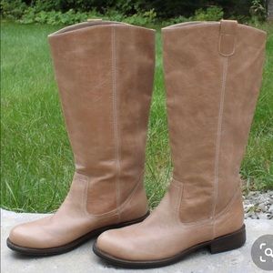 Tried and Tied Tall Leather Boot